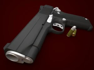 1911 fastback nightmare carry 3D Model