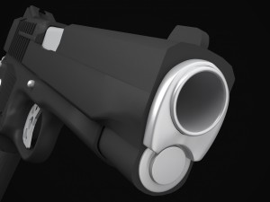1911 fastback nightmare carry 3Dモデル