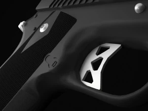 1911 fastback nightmare carry 3D Model