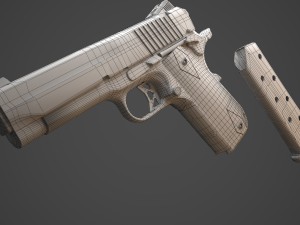 1911 fastback nightmare carry 3Dモデル