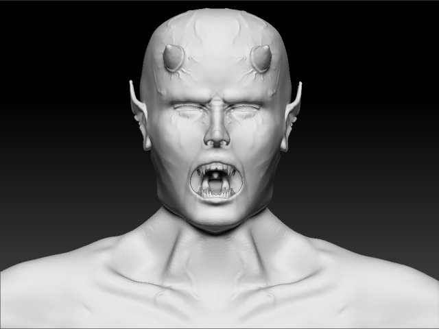 gmvqueen demon 3D Модель .c4d .max .obj .3ds .fbx .stl .blend 
