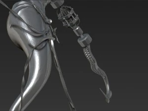 gmvqueen ocean demobot 3D Model