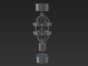 gmvqueen ocean demobot 3D Model