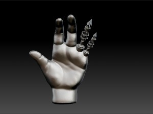 robotic hand Model 3D
