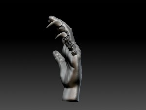 robotic hand Model 3D