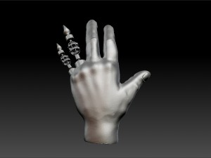 robotic hand Model 3D