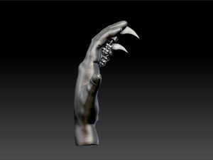 robotic hand Model 3D