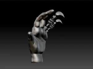 robotachtige hand 3D Model
