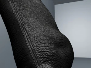 leather pillow 3D Model