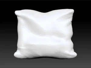 leather pillow 3D Model