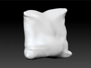 leather pillow 3D Model