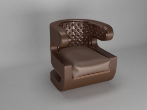 single sofa 3Dモデル