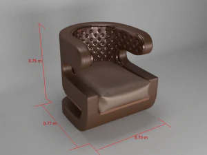 single sofa 3D Model