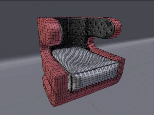 single sofa 3D Model