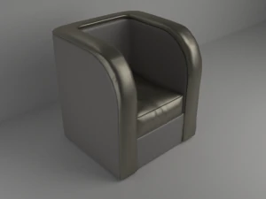 シングルソファ 3Dモデル