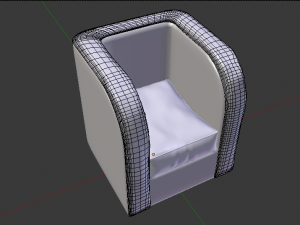 single sofa 3D Model