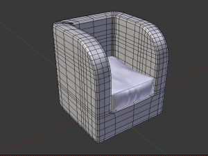 single sofa 3D Model