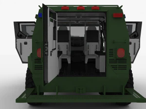 kraz espartano Modelo 3D