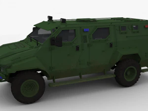 kraz espartano Modelo 3D