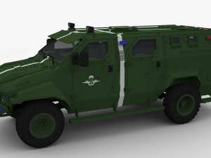 kraz spartan 3D Model