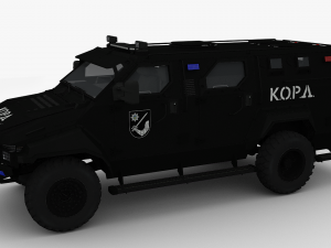 kraz spartan 3D Model