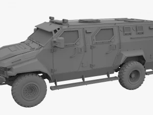 kraz espartano Modelo 3D