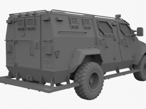 kraz spartan 3D Model