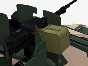 kraz spartan low poly 3D 模型