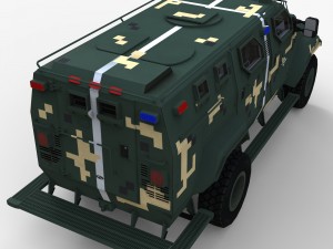 kraz spartan low poly 3D 模型