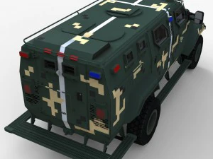 kraz spartan low poly 3D Model