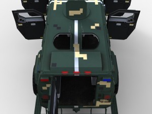 kraz spartan low poly 3D 模型