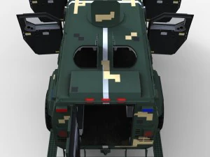 kraz spartan low poly 3D Model