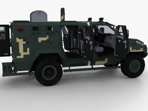 kraz spartan low poly 3D 模型
