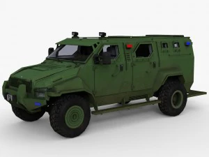 kraz spartan low poly 3D Model