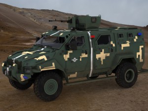 kraz spartan low poly 3D 模型