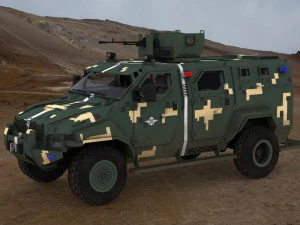 kraz spartan low poly 3D Model