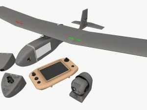 rq-11b cuervo Modelo 3D