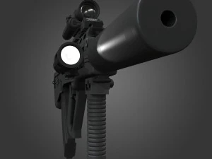 bullpup maliuk kid 3D Model