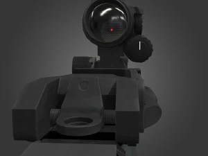 bullpup maliuk kid 3D Model