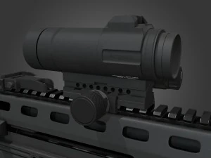 bullpup maliuk kid 3D Model
