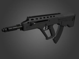 bullpup maliuk kid 3D Model