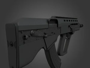 bullpup maliuk kid 3D Model