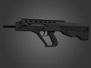 bullpup maliuk kid 3D Model