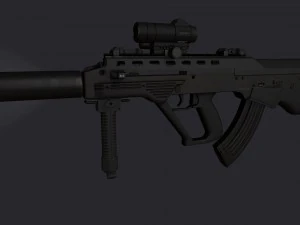 bullpup maliuk kid 3D Model