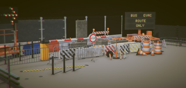 road props 3D मॉडल .c4d .max .obj .3ds .fbx .stl .blend 