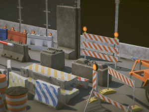 road props 3D मॉडल