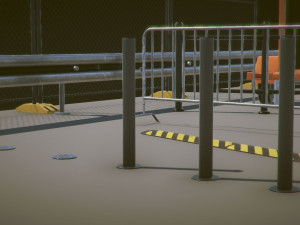 road props 3D मॉडल