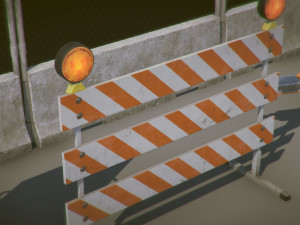 road props 3D मॉडल