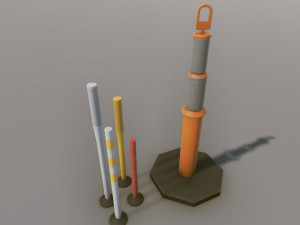 road props 3D मॉडल