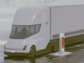 tesla semi Model 3D